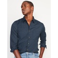 Slim Fit Built-In Flex Poplin Everyday Shirt