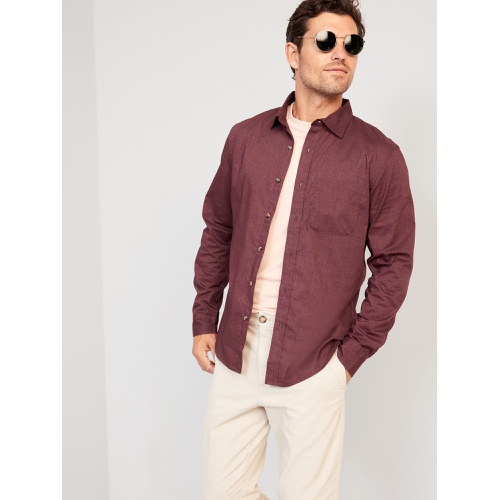 올드네이비 Slim Fit Built-In Flex Poplin Everyday Shirt