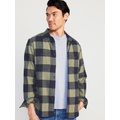 Double-Brushed Flannel Shirt