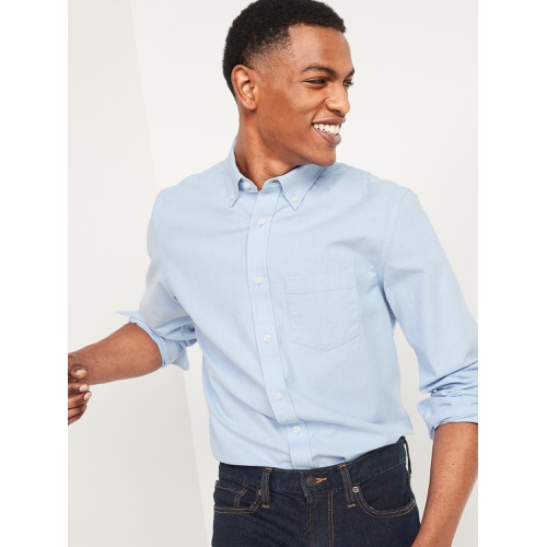 올드네이비 Slim Fit Built-In Flex Everyday Oxford Shirt for Men
