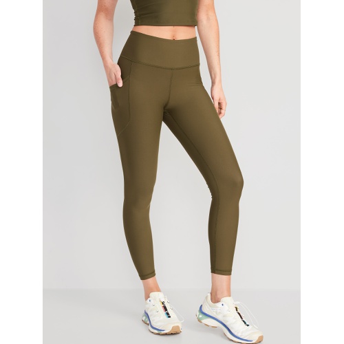 올드네이비 High-Waisted PowerSoft 7/8 Leggings