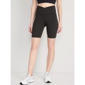 Extra High-Waisted PowerChill Biker Shorts -- 8-inch inseam