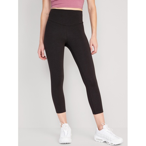 올드네이비 Extra High-Waisted PowerChill Crop Leggings