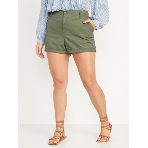 올드네이비 High-Waisted OGC Pull-On Chino Shorts -- 3.5-inch inseam