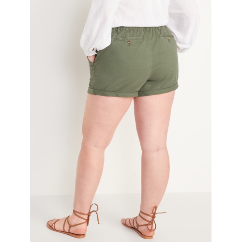 올드네이비 High-Waisted OGC Pull-On Chino Shorts -- 3.5-inch inseam