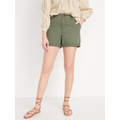 High-Waisted OGC Pull-On Chino Shorts -- 5-inch inseam