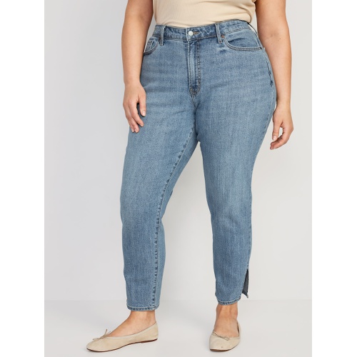 올드네이비 Curvy High-Waisted OG Straight Jeans