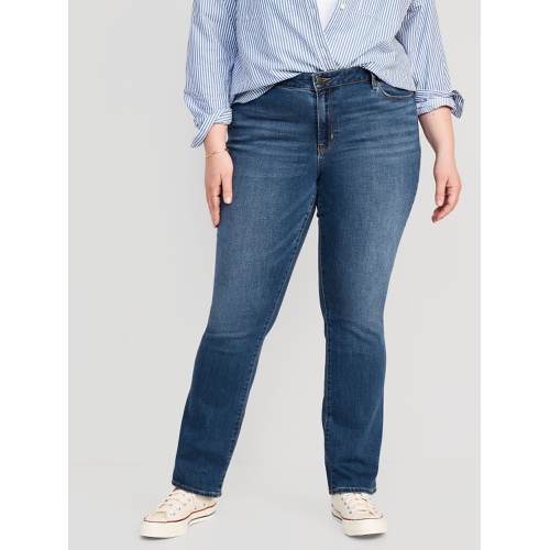 올드네이비 Mid-Rise Kicker Boot-Cut Jeans for Women