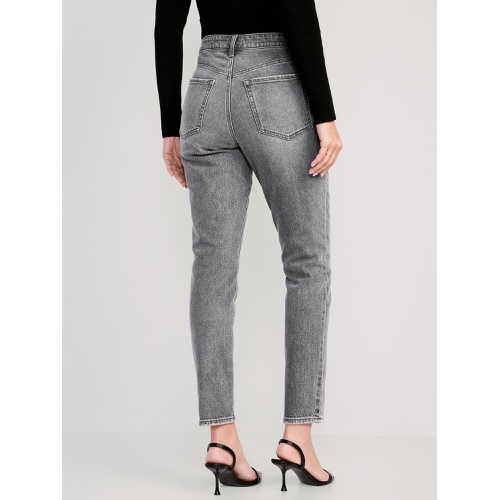 올드네이비 High-Waisted OG Straight Ankle Jeans