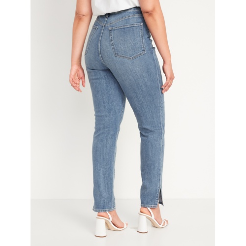 올드네이비 Higher High-Waisted OG Straight Ankle Jeans