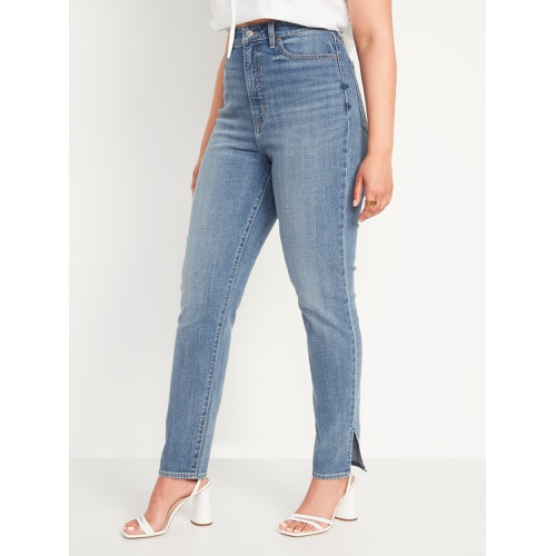 올드네이비 Higher High-Waisted OG Straight Ankle Jeans