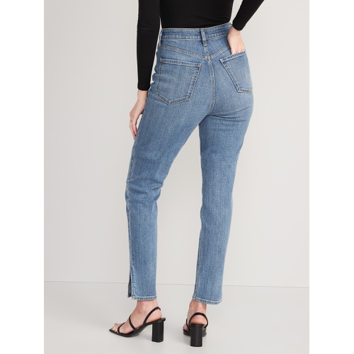 올드네이비 Higher High-Waisted OG Straight Ankle Jeans