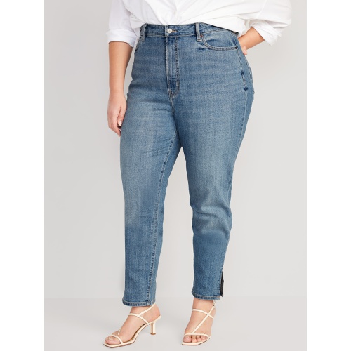 올드네이비 Higher High-Waisted OG Straight Ankle Jeans