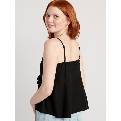 올드네이비 Ruffle-Trim Cami Top