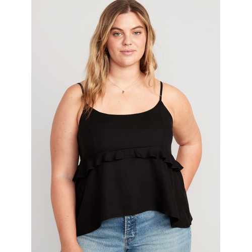 올드네이비 Ruffle-Trim Cami Top