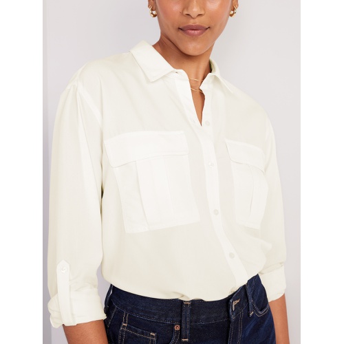 올드네이비 Button-Down Utility Shirt