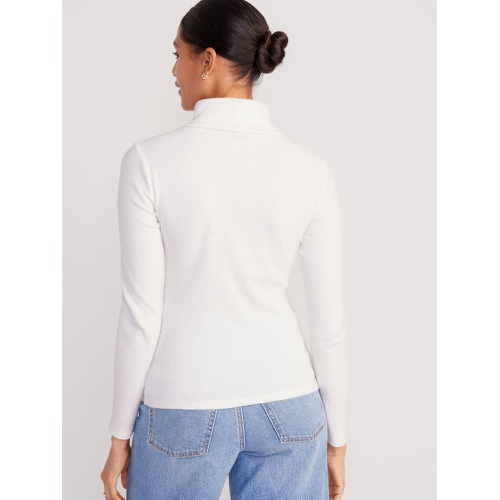 올드네이비 Fitted Plush Rib-Knit Turtleneck