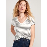 EveryWear Striped Slub-Knit T-Shirt Hot Deal