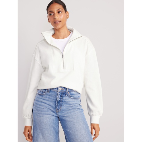 올드네이비 Oversized Half Zip Tunic