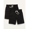 2-Pack Functional-Drawstring Shorts for Toddler Boys