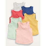 6-Pack Tank Top for Toddler Girls