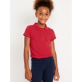 Uniform Pique Polo Shirt for Girls