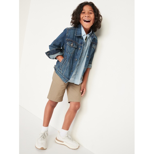 올드네이비 Twill Straight Uniform Shorts for Boys (At Knee)