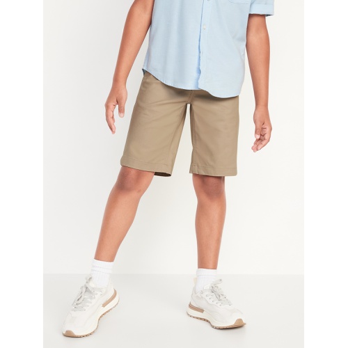 올드네이비 Twill Straight Uniform Shorts for Boys (At Knee)