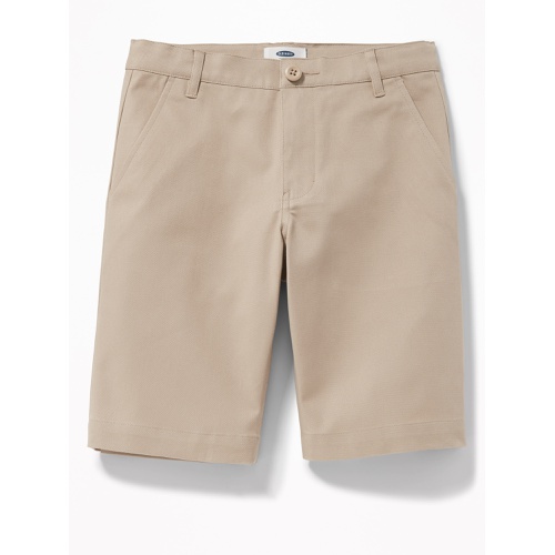 올드네이비 Twill Straight Uniform Shorts for Boys (At Knee)