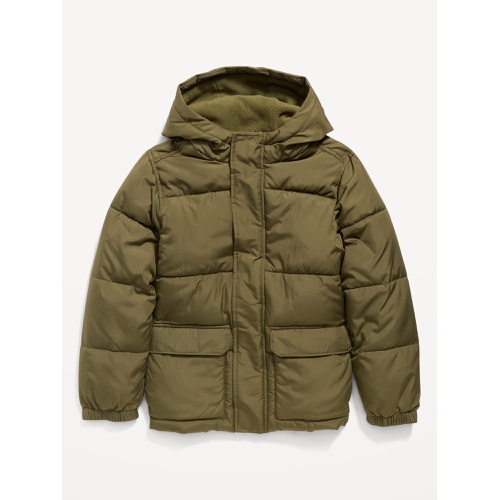 올드네이비 Frost-Free Zip-Front Puffer Jacket for Boys