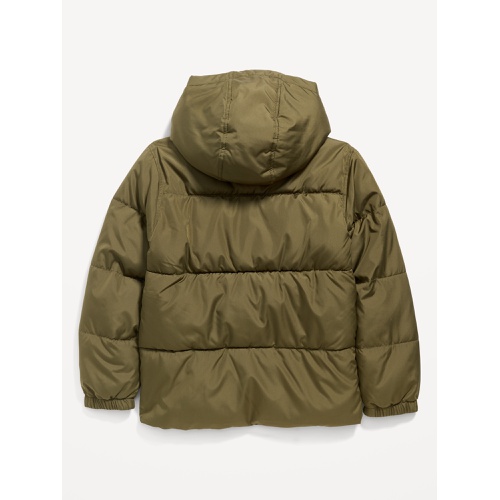 올드네이비 Frost-Free Zip-Front Puffer Jacket for Boys