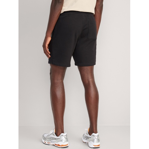 올드네이비 Garment-Washed Fleece Sweat Shorts -- 7-inch inseam Hot Deal