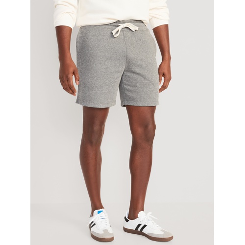 올드네이비 Garment-Washed Fleece Sweat Shorts -- 7-inch inseam Hot Deal