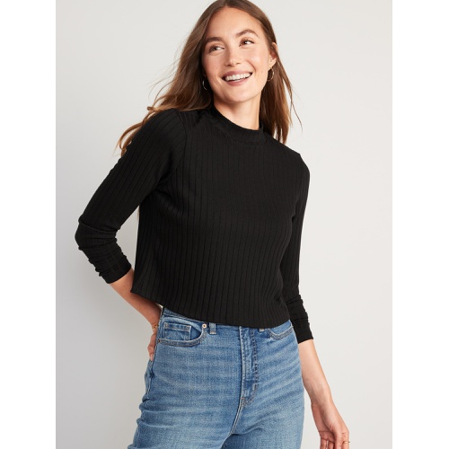 올드네이비 Rib-Knit Crop Sweater