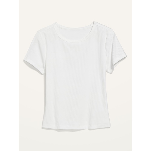 올드네이비 Rib-Knit Crop T-Shirt