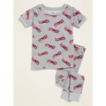 Unisex Snug-Fit Printed Pajama Set for Toddler & Baby Hot Deal