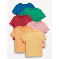 Unisex Short-Sleeve T-Shirt 6-Pack for Toddler