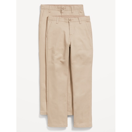 올드네이비 Slim School Uniform Chino Pants 2-Pack for Boys Hot Deal