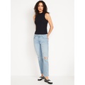 Mid-Rise OG Straight Ankle Jeans