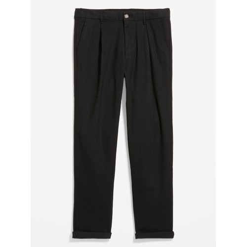 올드네이비 Loose Taper Built-In Flex Pleated Chino Pants