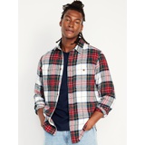 Double-Brushed Flannel Shirt