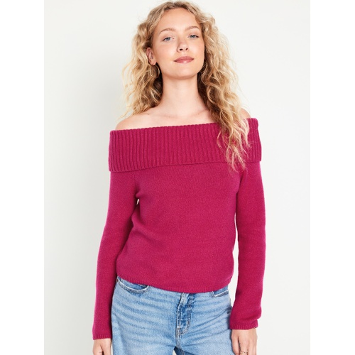 올드네이비 SoSoft Off-Shoulder Sweater