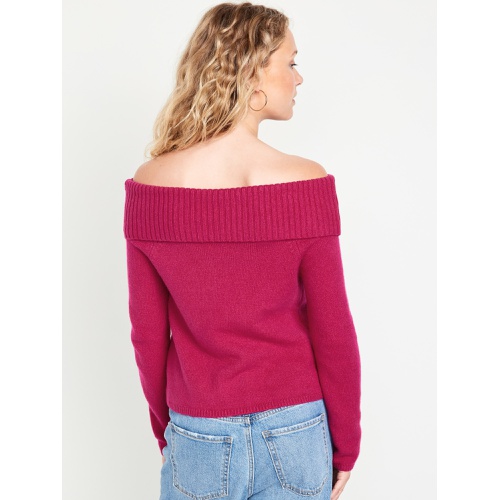 올드네이비 SoSoft Off-Shoulder Sweater