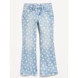 High-Waisted Printed Flare Jeans for Girls Hot Deal