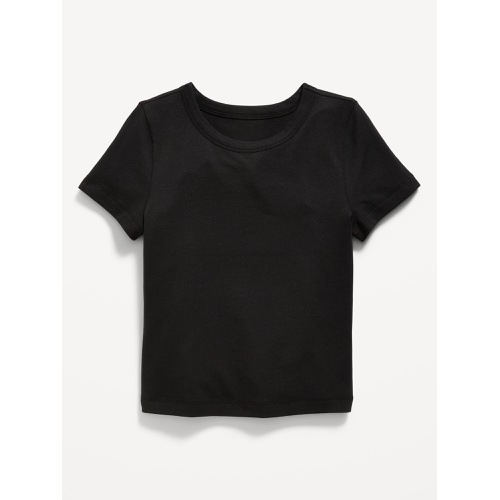 올드네이비 Fitted Crew-Neck T-Shirt for Girls