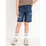 Above Knee 360° Stretch Ripped Jean Shorts for Boys