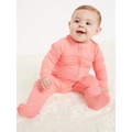 Unisex 2-Way-Zip Sleep & Play Footed One-Piece for Baby