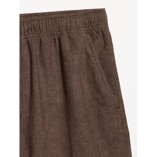 올드네이비 Linen-Blend Jogger Shorts -- 7-inch inseam