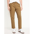 Loose Taper Built-In Flex Pleated Ankle Chino