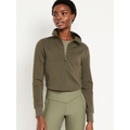 Dynamic Fleece Crop Zip Jacket